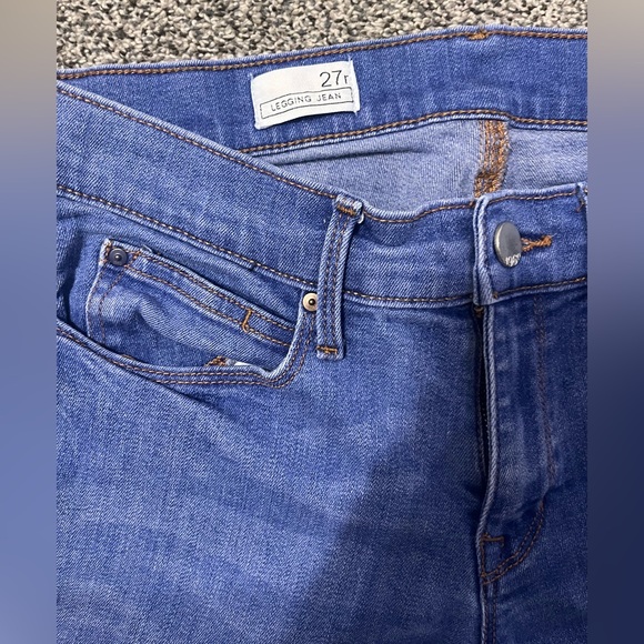 Women’s GAP Legging Jegging Jeans Medium Wash 27r/4 - Picture 2 of 3